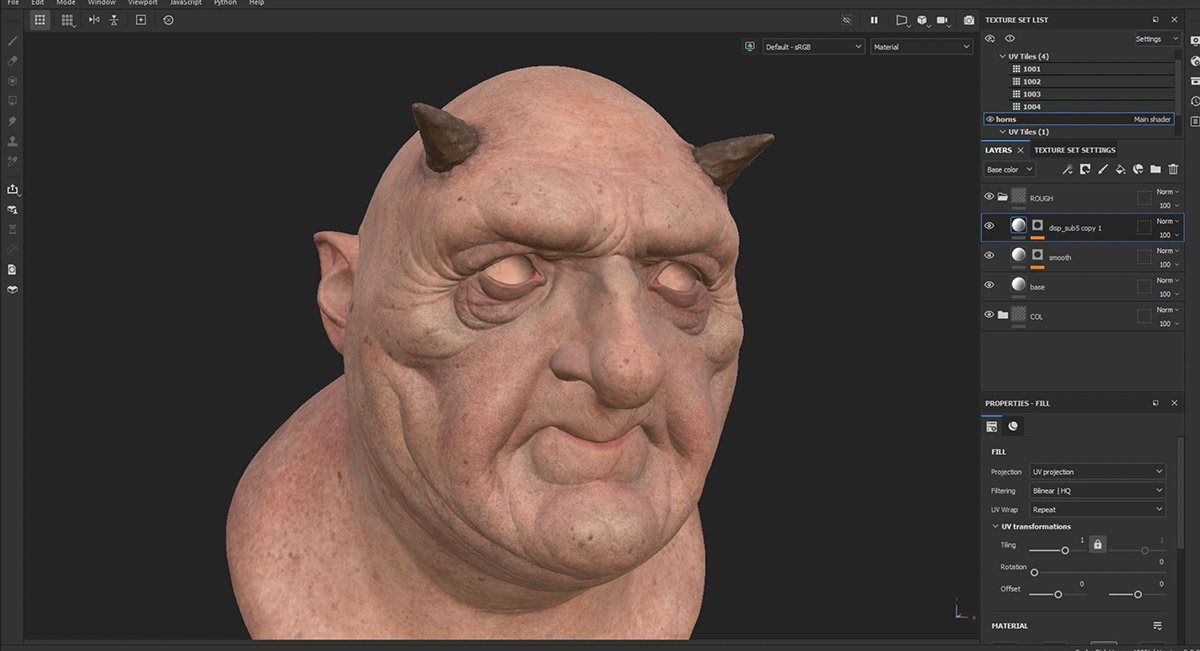 Learn texturing in Realistic Character Portrait Masterclass 